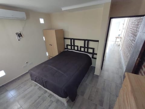 Bed, Photo of the whole room, Bedroom, air conditioner