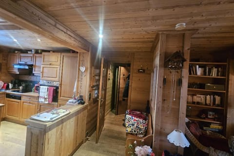 Beautiful chalet with fireplace - near park Apartment in Combloux