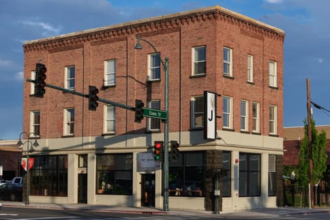 Property building, City view, Street view