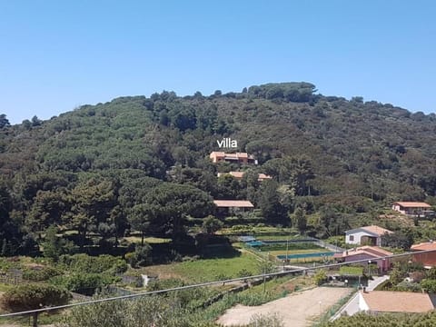 Natural landscape, Bird's eye view, Mountain view