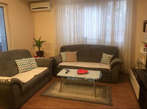 Living room, Seating area, air conditioner