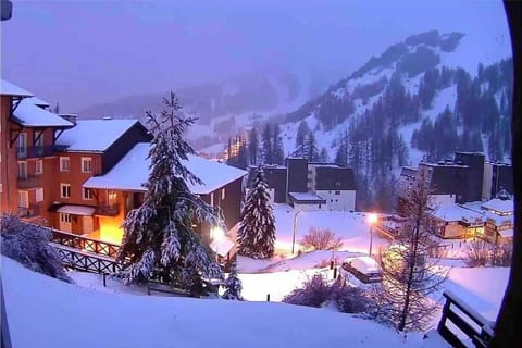 Natural landscape, Winter, Mountain view