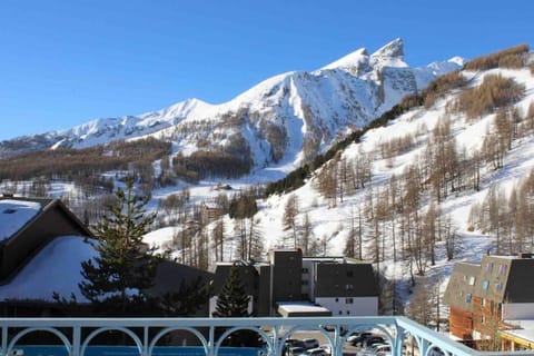 La Foux d Allos Haut - Studio avec coin montagne 4 pers refait à neuf - Plein sud - Internet Fibre Appartement in Allos