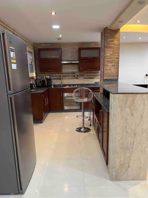 3 bedrooms flat,fully equipped Condo in New Cairo City