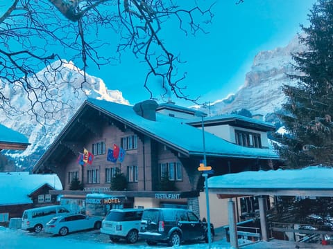 Facade/entrance, Landmark view, Mountain view