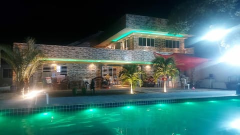 Property building, Patio, Pool view