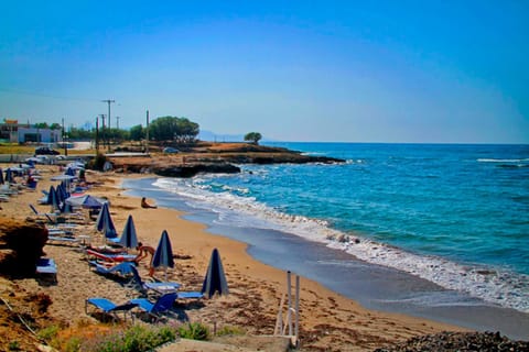 Sea View Beachfront Villa Maria Villa in Crete