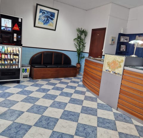 Lobby or reception, vending machine