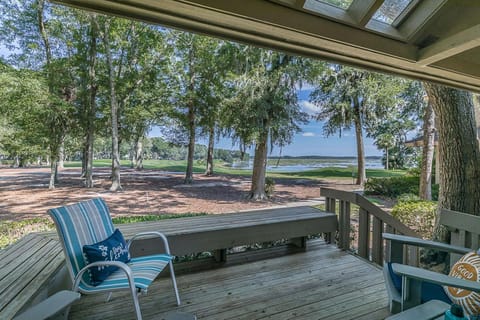 New Listing! Water Views with Short Walk to Dataw Clubhouse and Pool - Sleeps 6 Villa in Saint Helena Island