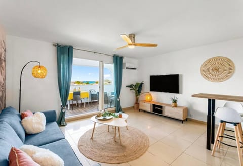 La Créola New! Grand Case - vue mer - appart 4p - King size Apartment in Saint Martin