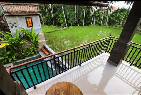 Harmony House 8: Rice Field View Room 2 min Center Bed and Breakfast in Ubud