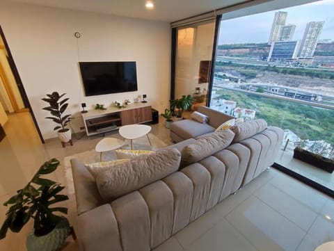 Loft con Vista Panoramica Milenio lll Queretaro Apartment in Santiago de Queretaro