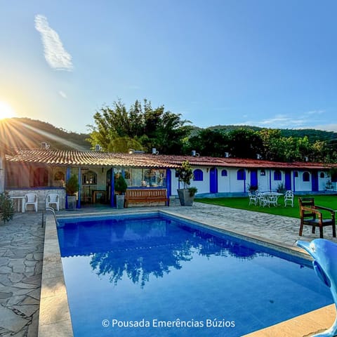 Natural landscape, Mountain view, Pool view, Swimming pool, Sunrise