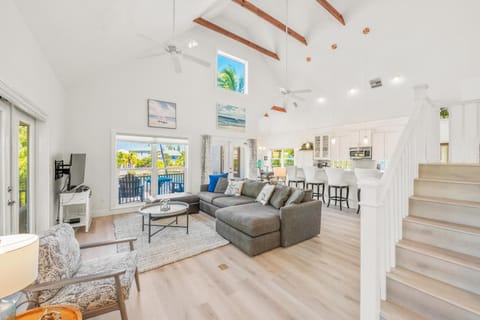 Beach and Boat House House in Holmes Beach