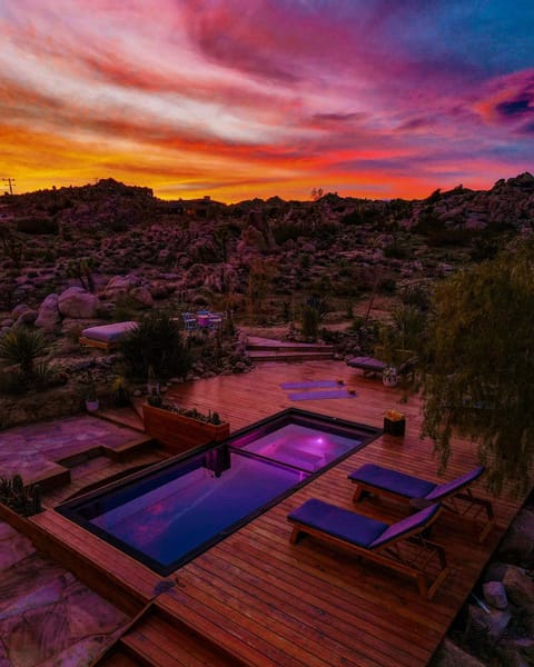 Boulder Horizon - PoolSpaCold Plunge on 5 acres Maison in Yucca Valley