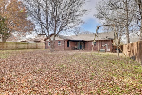 Rogers Vacation Home with Yard 5 Mi to Bentonville House in Rogers