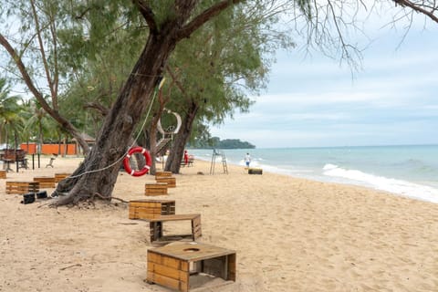 Day, Natural landscape, Beach, Sea view, sunbed