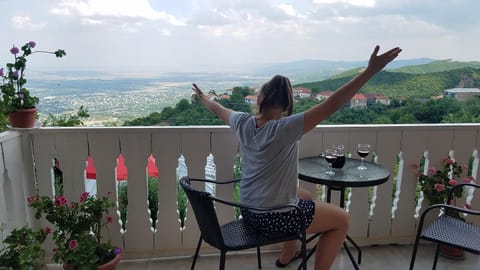 Natural landscape, Balcony/Terrace, Mountain view, Breakfast