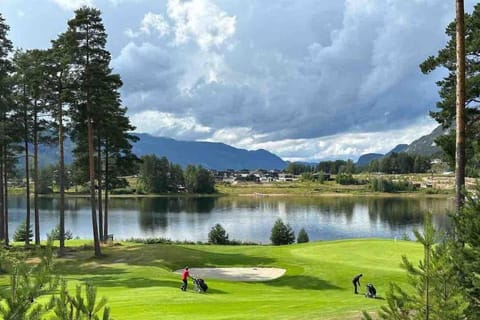 Natural landscape, Golfcourse, Lake view