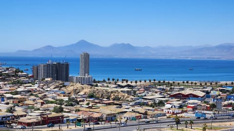 Beach, City view, Sea view