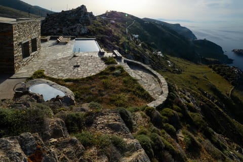 Natural landscape, Pool view, Sea view