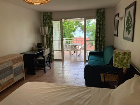 Living room, Bedroom, Sea view