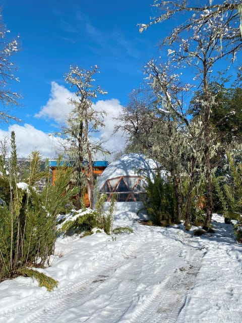 Day, Natural landscape, Winter, Mountain view, Parking