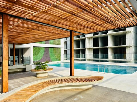 Pool view, Swimming pool