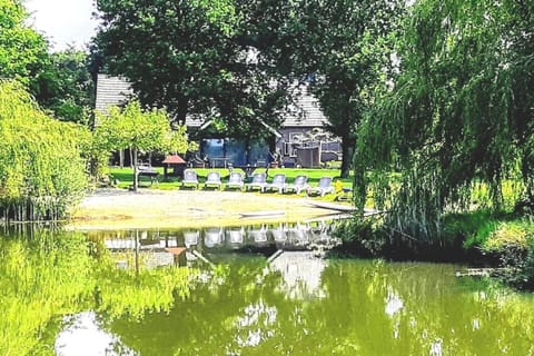 Day, Natural landscape, Garden, Lake view