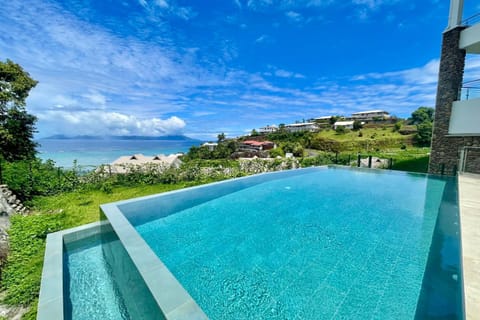 Pool view, Sea view, Swimming pool