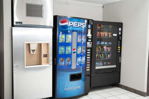 Property building, vending machine