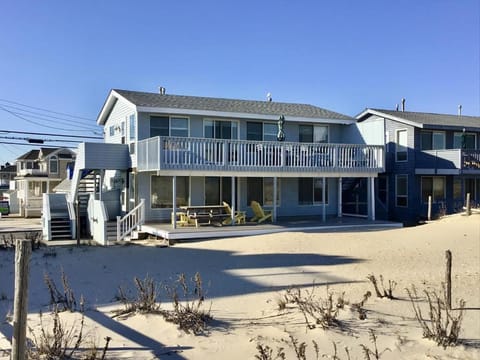 Pet Friendly Beachfront Vacation Rental On Lbi Condo in North Beach Haven
