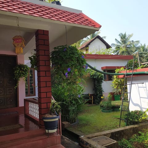 Property building, Garden view