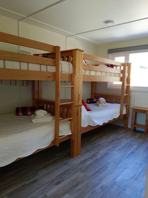 Photo of the whole room, bunk bed