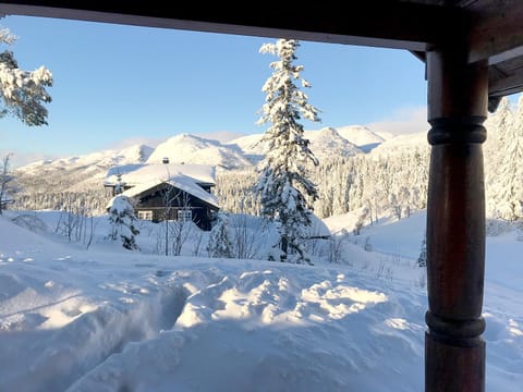 Natural landscape, Winter, Mountain view