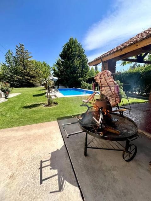 BBQ facilities, Garden, Pool view