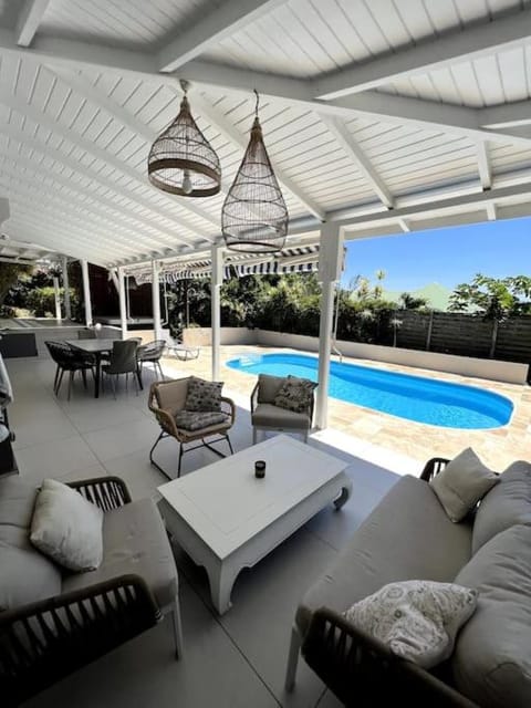 Patio, Day, Living room, Pool view, Swimming pool