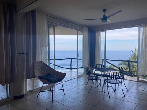 Natural landscape, Living room, Sea view