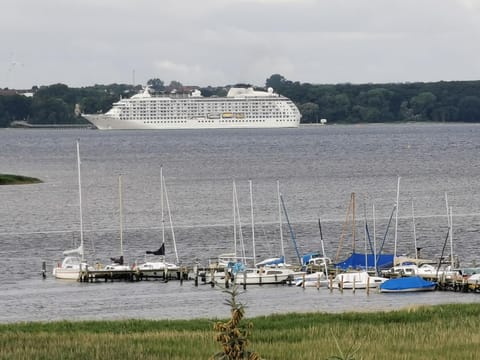 Blick Wismarer Bucht - ABC51 Apartment in Wismar