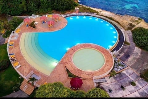 Bird's eye view, Pool view