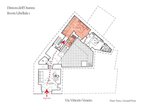 Floor plan, Text overlay