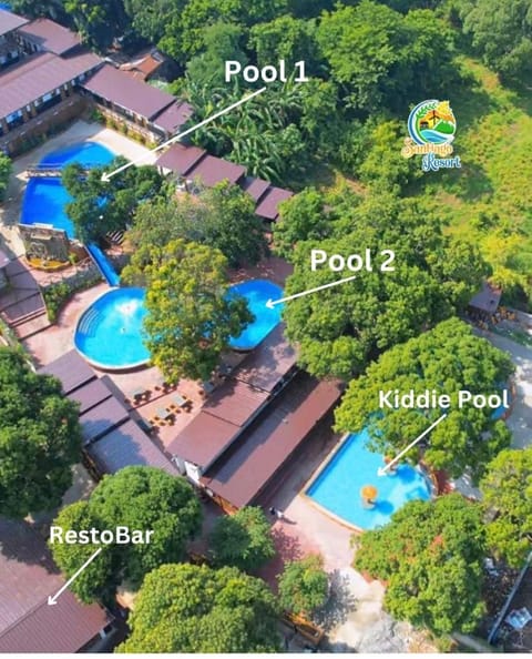 Bird's eye view, Pool view