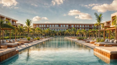 Day, Natural landscape, Pool view, Swimming pool