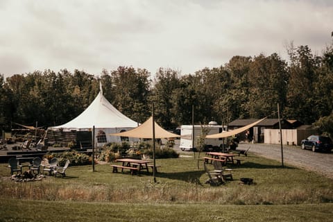 Firelight Camps Luxury tent in Finger Lakes