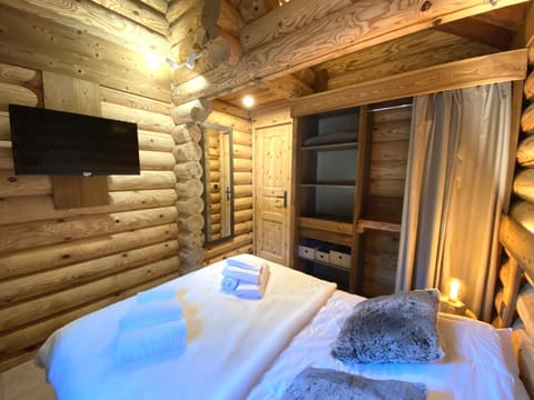 L'OURSBLANC Chalet en rondins Chalet in La Bresse