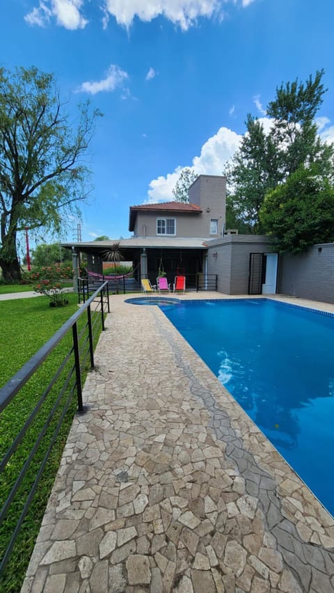 Patio, Pool view, Swimming pool, sunbed