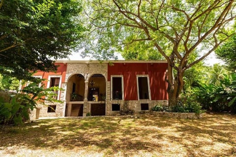 Spectacular Hacienda Henequenera with Cenote Villa in State of Yucatan