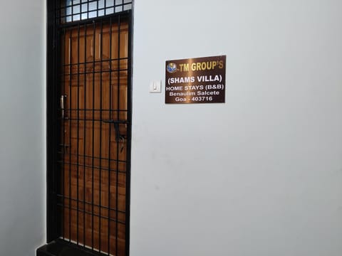 TM Group's Shams Villa's Chambre d’hôte in Benaulim