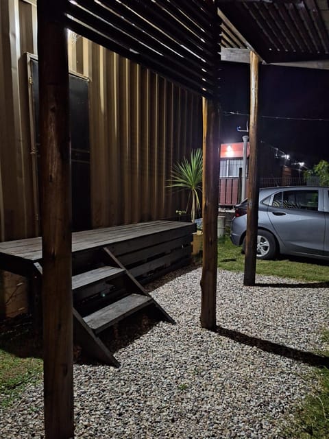 Off site, Night, Parking