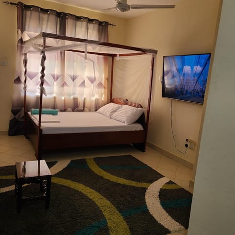 Bed, TV and multimedia, Photo of the whole room